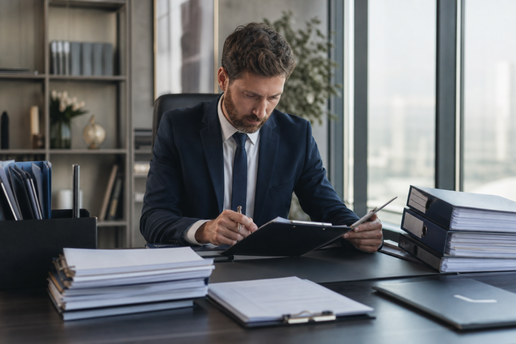 Préparation du dossier de due diligence cession PME avec documents financiers et juridiques organisés